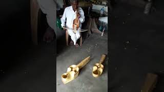 Folk Instrument Sarindaসারিঞ্জা northeast jalpaiguri coochbeharrajbari alipurduar folk [upl. by Aelber]