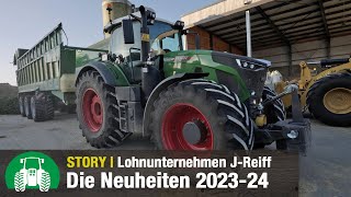 Lohnunternehmen Reiff Neuheiten und Newsupdate 202324  Teil 1  Fendt Traktoren [upl. by Neeruan878]