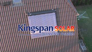 Solar Panels Solar Hot Water Heating Kingspan Renewables [upl. by Sterner]