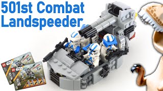 Combat Landspeeder 2x LEGO 75345 Alternate Build  Free Build Instructions  MOC Contest Round 2 [upl. by Effy]