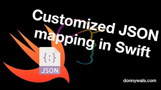 Customizing how Codable objects map to JSON data [upl. by Doomham]