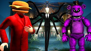 Im Being Chased By SCARY MONSTERS in a Theater in Gmod Garrys Mod Hide and Seek [upl. by Hceicjow]