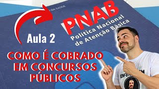 PNAB Portaria 2436  PARA CONCURSOS PÚBLICOS  Aula2 [upl. by Fitton]