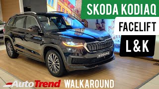 2022 Skoda Kodiaq SUV  Most Detailed Walkaround Review [upl. by Sella]