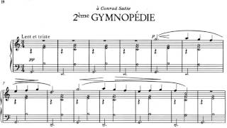 Erik Satie  Gymnopédie No1 No2 and No3 Sheet Music [upl. by Lezti]