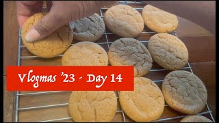 Vlogmas23 Day 14 quotBaking Ginger Cookies [upl. by Cad155]