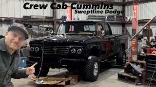 Sweptline Dodge Cummins Installing interior lights amp Chrome [upl. by Lledroc]