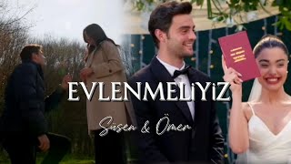 Evlenmeliyiz Süsen amp Ömer Kardeşlerim  SüsÖm Klip [upl. by Berkow160]