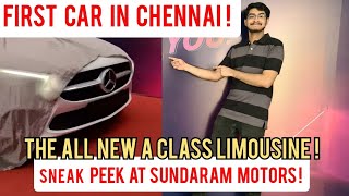 Sneak peek of the 2021 Mercedes Benz A class Limousine shorts  Sundaram Motors Chennai  JRS Cars [upl. by Hippel]