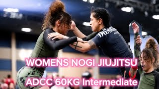 ADCC VEGAS MATCH COMPILATION 2024 WOMENS INTERMEDIATE JIUJITSU [upl. by Tdnarb220]