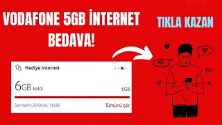 VODAFONE GÜNLÜK 5GB BEDAVA İNTERNET KAMPANYASI 2023  YENİ VİDEO [upl. by Anailli]