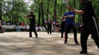 Tai Chi Sword Cheng ManChing heritage  Julian Chu [upl. by Ailido]