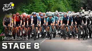 Tour de France 2024 Stage 8  EXTENDED HIGHLIGHTS  762024  Cycling on NBC Sports [upl. by Andre]