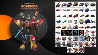 Goseiger all Gosei Machine and Mecha [upl. by Ednil875]