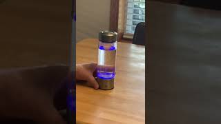 Hydrogen Water Bottle Portable Hydrogen Water Ionizer Machine Hydrogen Rich Water Generator Review [upl. by Soph]