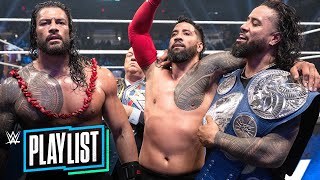 Roman Reigns teams up with The Usos WWE Playlist [upl. by Eceinahs548]