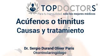 Acúfenos o tinnitus ¿Cuáles son los síntomas y tratamiento [upl. by Norita468]