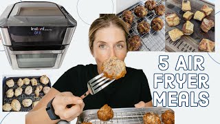 What I Eat 5 Carnivore Meals in the Air Fryer Zero Carbs [upl. by Cherrita856]