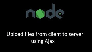 How to upload files to server from client using AJAX axios [upl. by Gosnell]