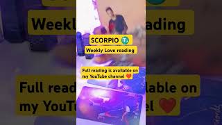 😍♏ SCORPIO LOVE READING scorpiolove scorpiotarot [upl. by Iatnohs]