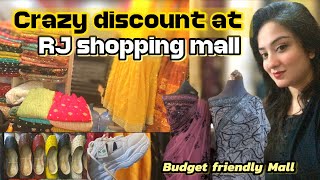 RJ shopping mall  crazy discount sell price offer  online shopping HibaArslanvlogs [upl. by Dov201]