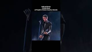 mgk performs Lonely Road at Peoples Choice Country Awards [upl. by Esikram]