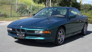 1993 BMW 850Ci CLEAN Low Mile 82k V12 12 Cylinder S600 [upl. by Ttenaej]