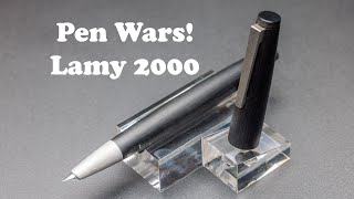 Lamy 2000 Fountain Pen Review  Pen Wars [upl. by Ambrosius]