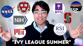 STEM Summer Programs for High Schoolers Research Camps Internships [upl. by Geraud804]