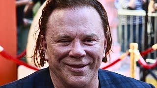 Mickey Rourke is now over 70 His life has been nothing but self destruction [upl. by Adlin]