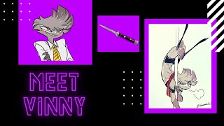 🗡️ MEET VINNY 🍰 HAZBIN HOTEL ARACKNISS AUDIO COMIC DUB [upl. by Sucy]