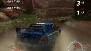 Sega Rally revo pcps3xbox 360 gameplay 2007 [upl. by Nehr]