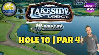 Master Hole 10  Par 4 East Lake Golf Club  Tour Championship Golf Clash Guide [upl. by Trudey]