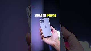 LiDar sensor in iPhone 🤯 [upl. by Ferren729]