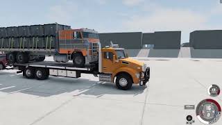 BeamNG Heavy Duty Flated Pickup [upl. by Hairahcez]