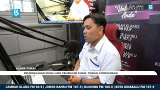 Pempengaruh perlu jadi pembayar cukai tunjuk contoh baik [upl. by Carpenter]