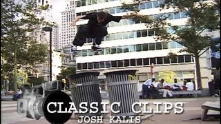 Josh Kalis Skateboarding Classic Clips 39 Love Park Philly [upl. by Kera]