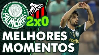 PALMEIRAS 2 X 0 ITUANO  MELHORES MOMENTOS  PAULISTÃO 2024 [upl. by Schott320]