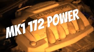 Mk1 clio 16v running with 172 engine decoded ecu [upl. by Qifahs125]