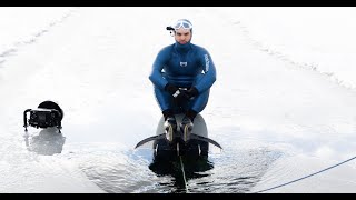 Alexey Molchanov  Guiness World Record Longest Freedive Under Ice 181m  Behind the Scenes [upl. by Nomrej]