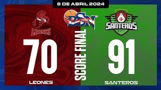 Leones de Ponce vs Santeros de Aguada  Juego Resumido  BSN 2024 [upl. by Lamont361]