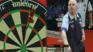 European Championships 2008 Day 3 Afternoon Session Thornton vs Suljovic [upl. by Nytsuj]