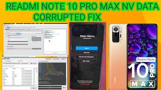 READMI NOTE 10 PRO MAX NV DATA CORRUPTED FIX [upl. by Adeline]