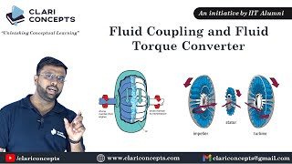 Fluid Coupling and Fluid Torque Convertor explained with animation Hindi [upl. by Leinaj339]