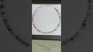 35mm diamond cut multi sapphires [upl. by Nnahoj]