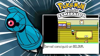 Pokémon Esmeralda • ⚔️Cómo Conseguir a Beldum⚔️ y Evolucionarlo a Metagross [upl. by Yroger]