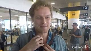 SAM HEUGHAN ARRIVES¡¡¡¡ [upl. by Otis]