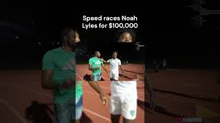 IShowSpeed Races the Worlds Fastest Man Noah Lyles For 100000👟💰 [upl. by Menendez560]