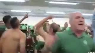 Chapecoense players celebrating reaching the Copa Sudamericana final before the crash [upl. by Ettevi655]