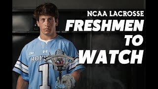 5 FRESHMEN to WATCH  2019 NCAA Lacrosse [upl. by Haissi]